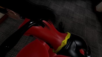 Elasticgirl futa fucking violet's ass