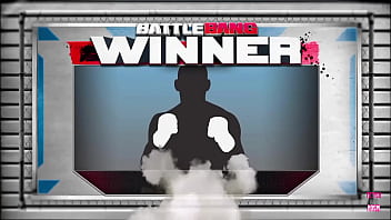 Lexi belle a blonde individual of asian descent was victorious in the cage match