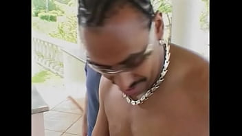 Gorgeous babe enjoys as her wet tight holes are penetrated deep by a huge pole