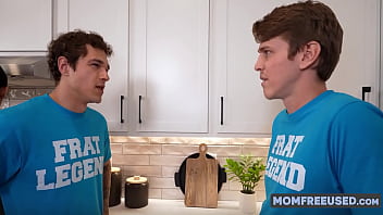 Frat house vs big realtor latina milf buns