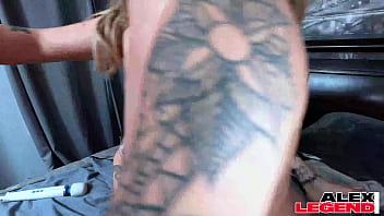 Slutty babe jesse pony in a "3 clams & 1 pickle pervy salad"