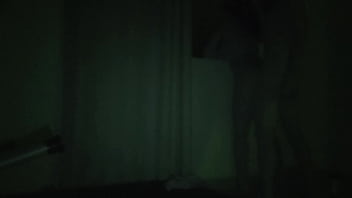 Just relaxing after sex and having sex looking out the window