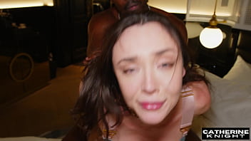 Catherine knight gets bbc double cumshot raw anal pounding with a creampie and facial from shadow dimitri