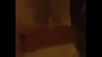 Dick hungry girl deep throating in motel shower