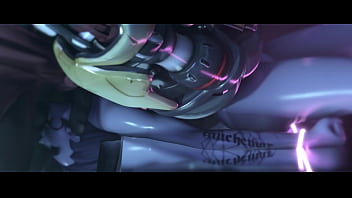 Widowmaker deepthroated by doomfists large peener