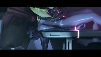 Widowmaker deepthroated by doomfists large peener