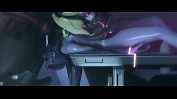 Widowmaker deepthroated by doomfists large peener