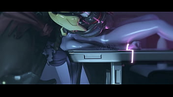 Widowmaker deepthroated by doomfists large peener