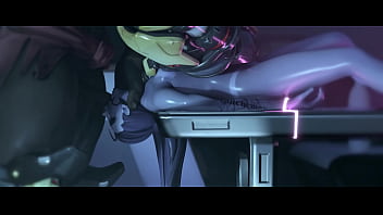 Widowmaker deepthroated by doomfists large peener