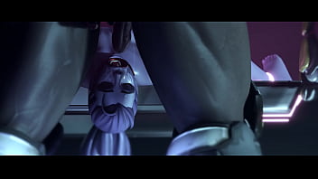 Widowmaker deepthroated by doomfists large peener