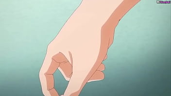 Grandes tetas no se sacia con semen en su boca