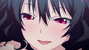 Grandes tetas no se sacia con semen en su boca