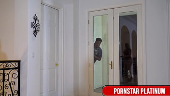 Busty leya falcon gets wrecked by kris k bareback