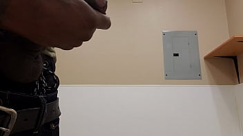 Vegas702jojo couldn't resist busting a nut at work