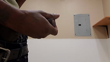 Vegas702jojo couldn't resist busting a nut at work