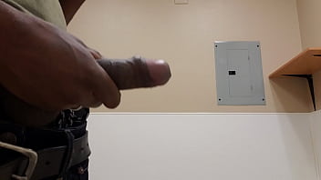 Vegas702jojo couldn't resist busting a nut at work