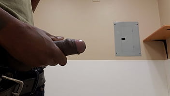 Vegas702jojo couldn't resist busting a nut at work