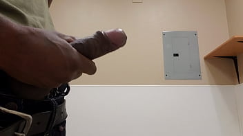 Vegas702jojo couldn't resist busting a nut at work