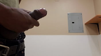 Vegas702jojo couldn't resist busting a nut at work