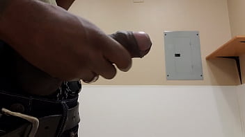 Vegas702jojo couldn't resist busting a nut at work