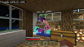 Sexo minecraft delicia tesão