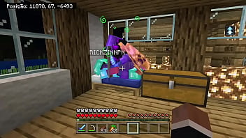 Sexo minecraft delicia tesão