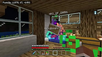 Sexo minecraft delicia tesão