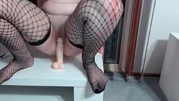 Nerd girl masturbation