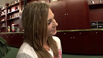 Jock strap makes his cute babysitter shyla jameson to cater to his hard cock