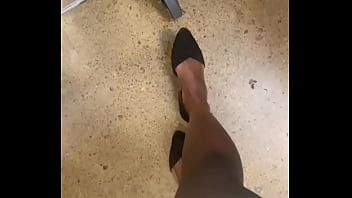 Enjoy ebony bbw in dress and flats Enjoy ebony bbw in dress and flats