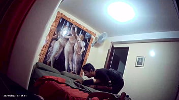 Preparando todo para un rica follada previos flash