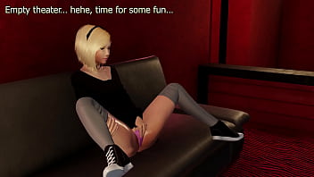 Slutty teen gets double penetrated