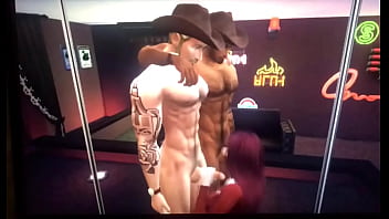 Sims 4 muscular studs cock sucked and cum