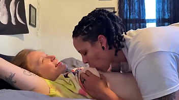 Suck my fucking titties slut