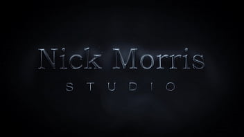 For the first time in her life long haired beauty with big natural tits gives her ass to be destroyed