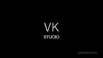 Hard dp amanda clarke fast deep anal fuck footjob gagging cum swallowing vk090