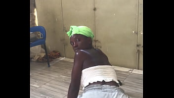 Crazybitch loosing much fat through exercise