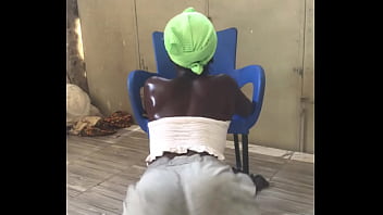 Crazybitch loosing much fat through exercise