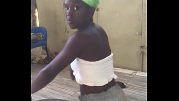 Crazybitch loosing much fat through exercise