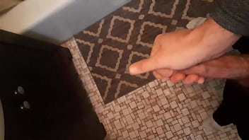 My meat in the bathroom