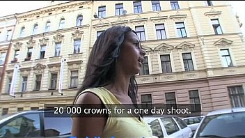 Publicagent hot black babe needs a lift