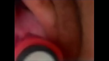 Look closely into mature pussy in masturbation