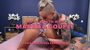 Ass to month with married couple