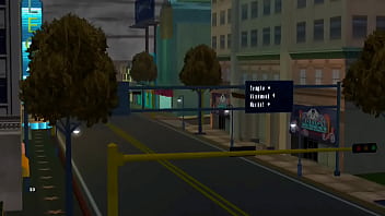 Comendo a asiática dentro do carro