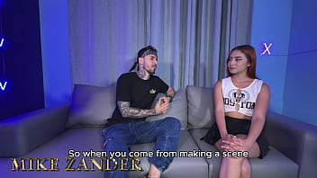 Beautiful latina presents her first casting and lets me taste her tight pussy