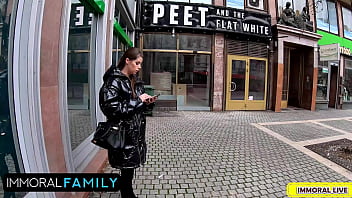 Lady lyne huge natural tits milf gets naked in public & pounded to pluto by monster cock – immoral family 4k