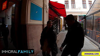 Lady lyne huge natural tits milf gets naked in public & pounded to pluto by monster cock – immoral family 4k