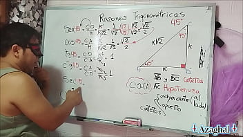 16 ángulo sexual en tu hipotenusa 45 grados