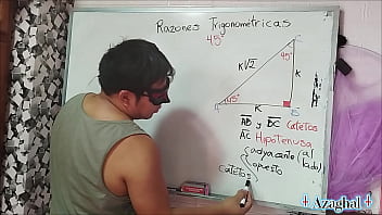 16 ángulo sexual en tu hipotenusa 45 grados