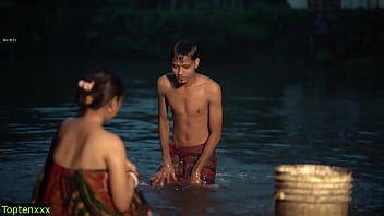 Beautiful bhabhi real love sex with 18yr boy desi sex with clear bangla talking